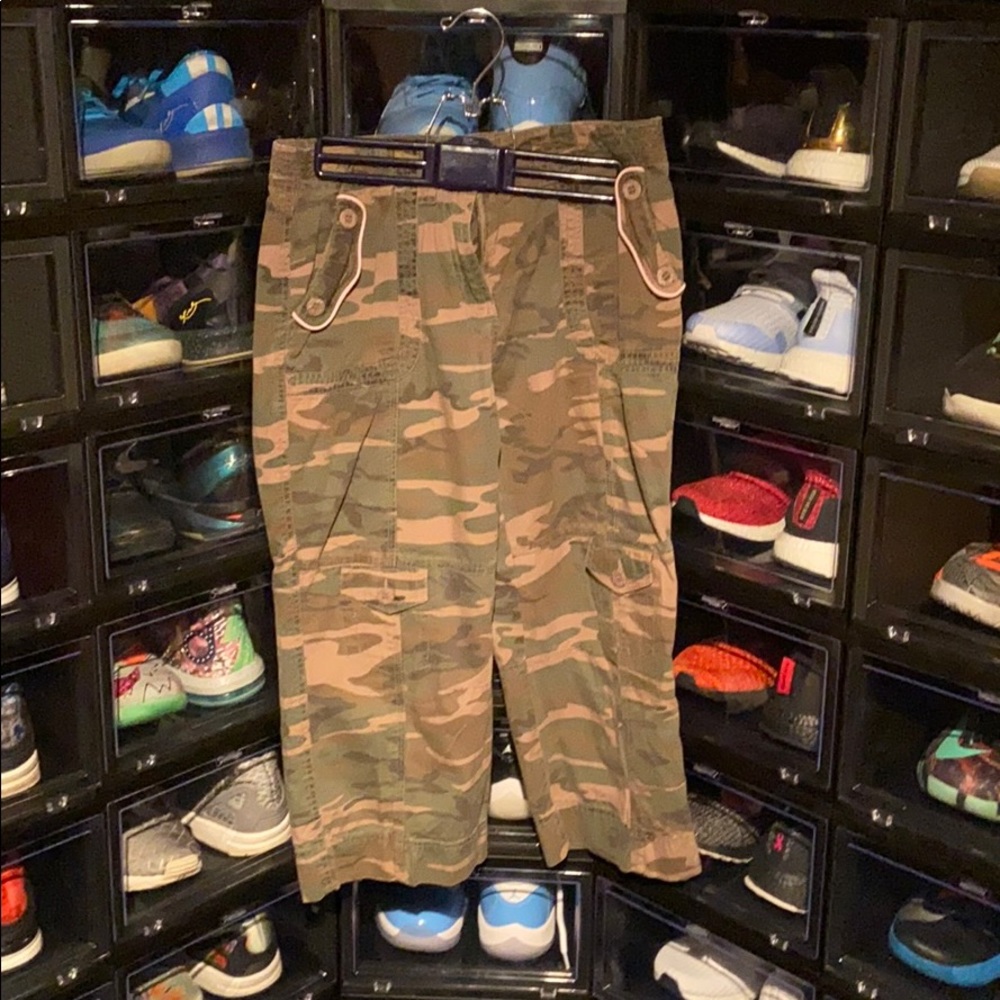 Camo Crop Pants